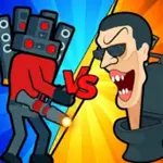 Merge War Skibidi vs Camera Premium APK